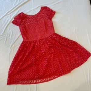 Anthropologie Artelier Short Coral dress